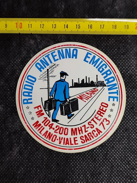 Lotto 40 Autocollants Années 80 - Milan, Boissons, Etc. - Vintage Stickers