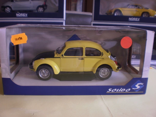 SOLIDO 1/18 ème Volkswagen Coccinelle Cox Beetle 1303 GSR