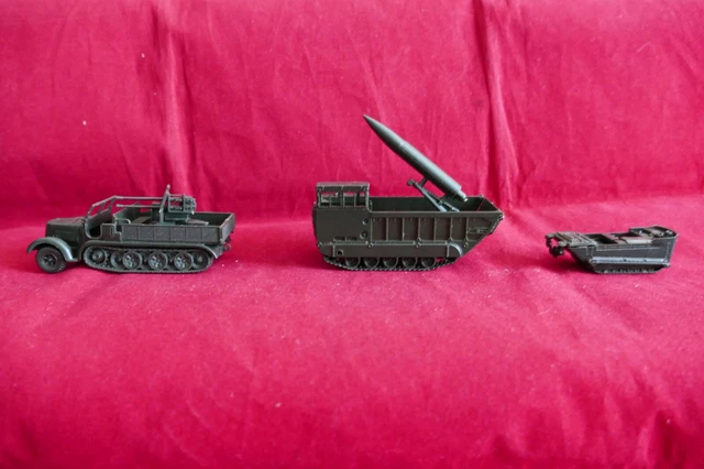 Lot De 8 Chars Roco Minitanks 1/87 – DBGM – Occasion – Voir état