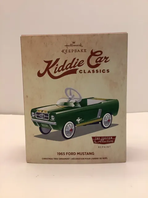 Kiddie Car Classics 1965 Ford Mustang Limited Edition Hallmark Custom