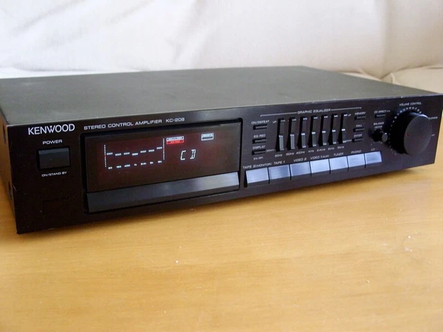 Amplificateur Stéréo Intégré Kenwood Model A-9 Avec égaliseur Graphique - TBE