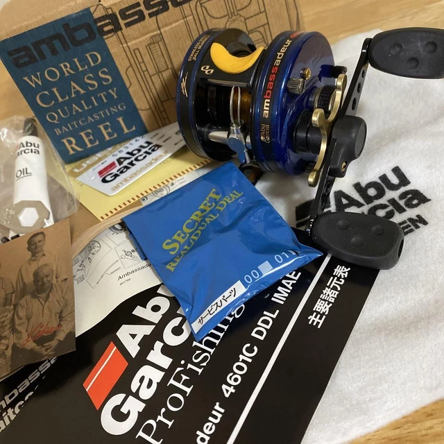 ABU GARCIA AMBASSADEUR 4601C DDL IMAE Baitcasting Reel Rare Japan