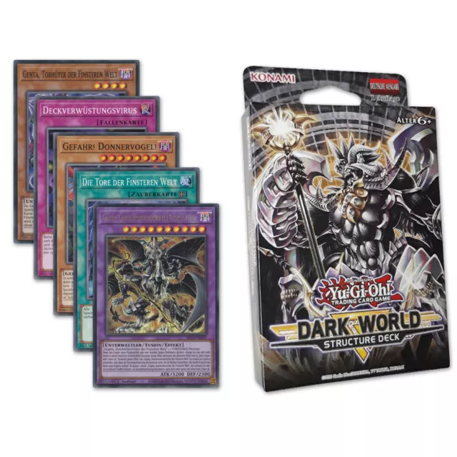 Yu-Gi-Oh! TCG - Dark World Karten Structure Deck SR13 Cards 1. Auflage deutsch