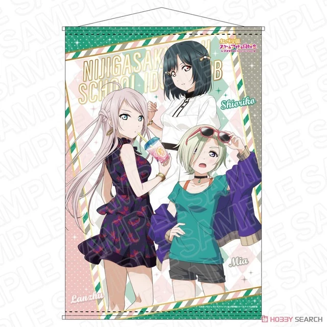 KADOKAWA Love Live Nijigasaki B5 Tapestry Wall Scroll Poster Mia Lanzhu 25.7cm 
