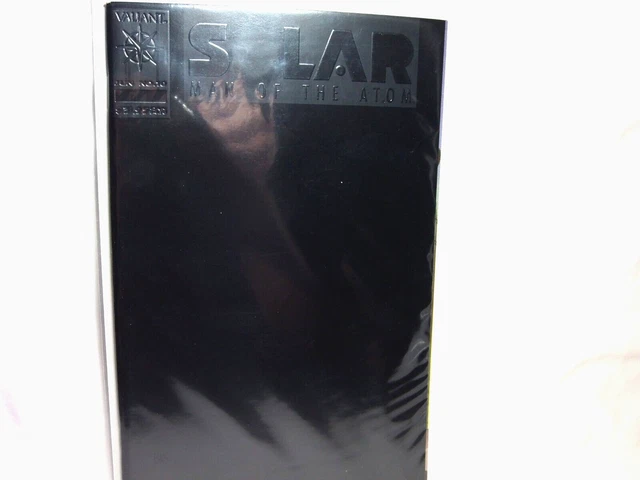 Valiant Solar Man of Atom Black Cover 10 1st Appear of Eternal Warrior Geomancer 3