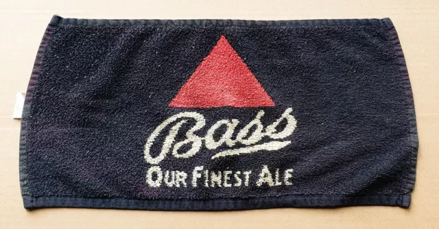 Vintage Retro Bass Bitter Pub Beer Bar Towel Mat Breweriana Man Cave