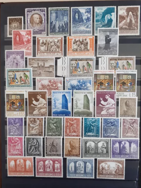 Vatikan - 1946-1977 - postfrsiche Marken