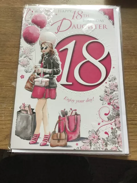 Happy 18th Birthday Daughter Card