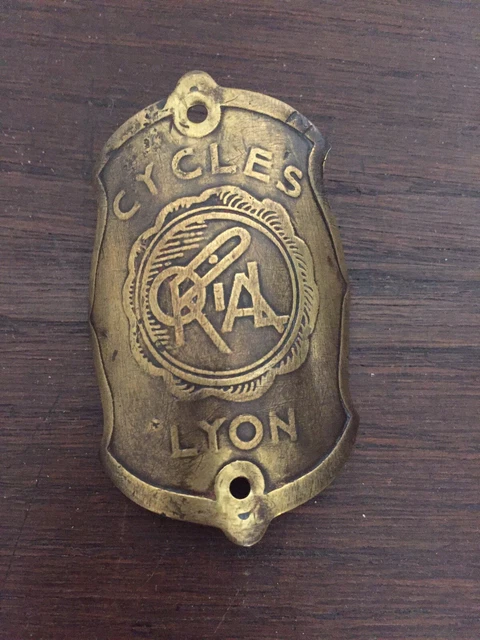Plaque vélo : Les Cycles Wonders