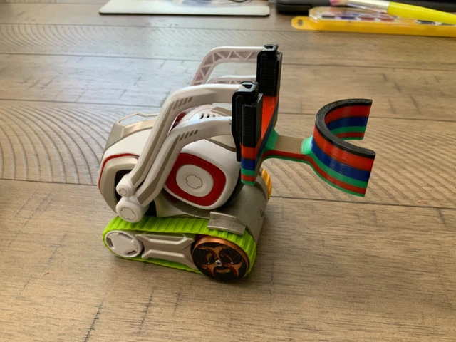 Cozmo & Vector By Anki robot, 3D printed Toxic Waste Removal play set (4 color)