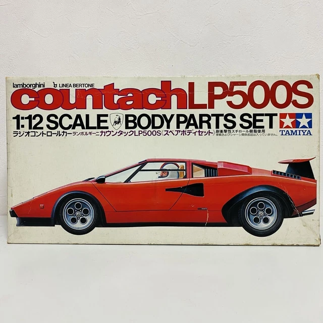 TAMIYA 1/12 RC Lamborghini Countach LP500S Spare Body Set SP1062 ...