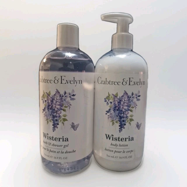 NEW CRABTREE + Evelyn Wisteria Set - 4 Items, Rare 22.00 - PicClick UK