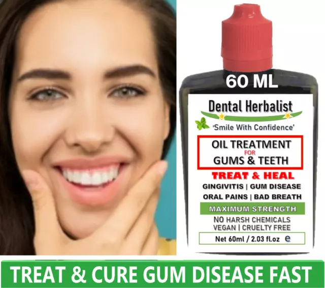 FIRST AID FOR BLEEDING GUMS Stop Gum Infection & Inflammation Organic