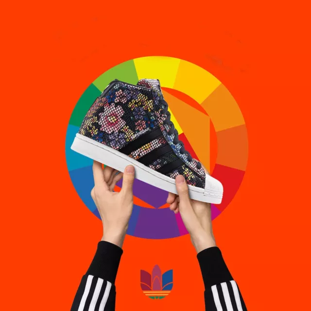 ADIDAS ORIGINALS SUPERSTAR Up Speciale Fiori Scarpe Sneaker FW3699 Suola a Zeppa EUR 99 18 PicClick IT