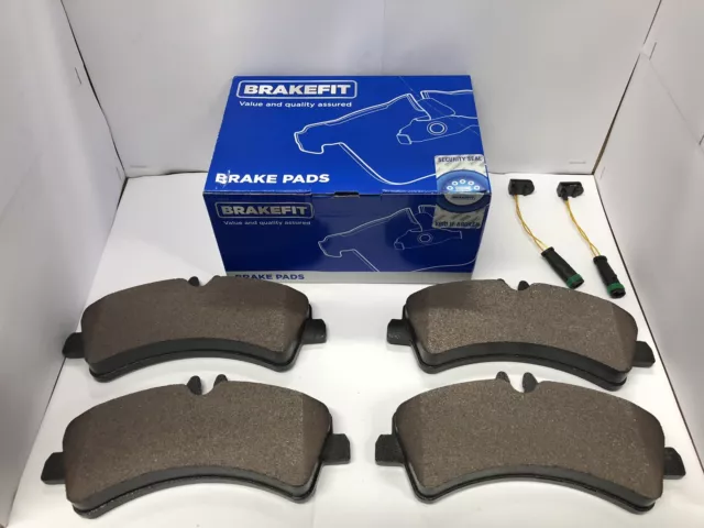 Rear Brake Pads + Sensor Wire Fits VW Crafter CR50 ONLY 2006-2017