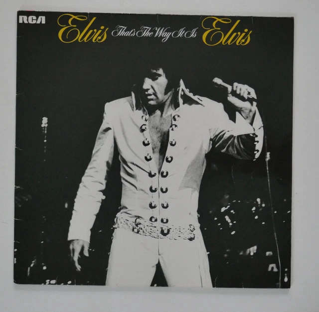 ELVIS PRESLEY THAT'S The Way It Is NL 84114 1985 pressing Top condition ...