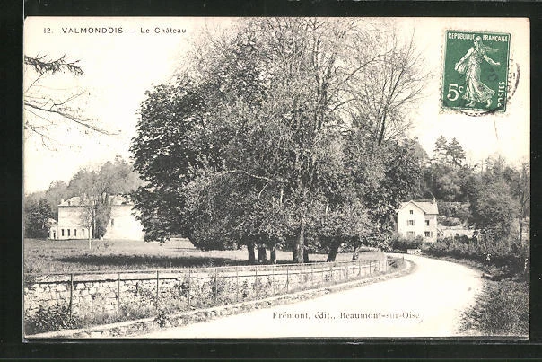 CPA Valmondois, Le Chateau