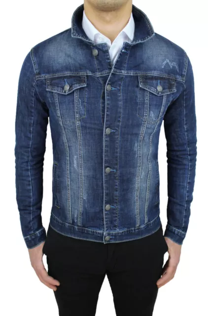 Giubbotto di deals jeans smanicato