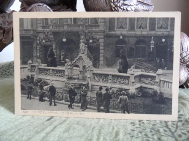 Nr 521 Koln Heinzelmännchenbrunnen - Verlag von Karl Rud - Bremer & Co Postcard