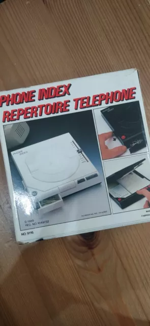 Phone Index Retro Nuevo Con Las Hojas De Notas.  Vintage Años 80. Copema Malaga 2