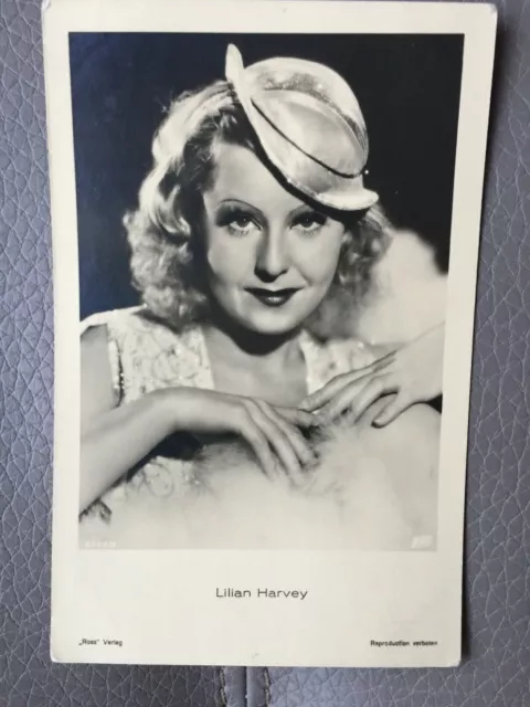 CPA ACTRICE COMEDIENNE LILIAN HARVEY 1950 KWATTINA MASCOTTE KWATTA célébrité