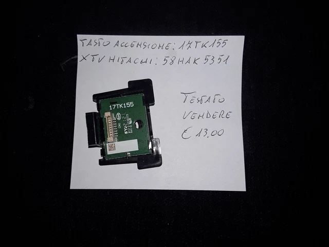 Scheda TCON Originale Per TV Hitachi 58HAK5351 - TC.P500UHDPV7D.3