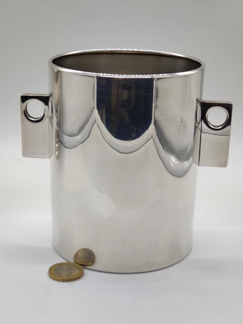 VINTAGE SEAU À glace Letang-Remy en inox des années 70 EUR 55,00