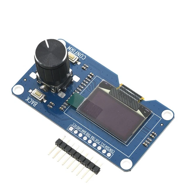 COMBINATION MODULE FOR OLED Displays with EC11 Rotary Encoder and IIC ...