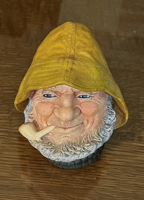 Vintage Bossons Old Salt Chalkware Head Fisherman Congleton England