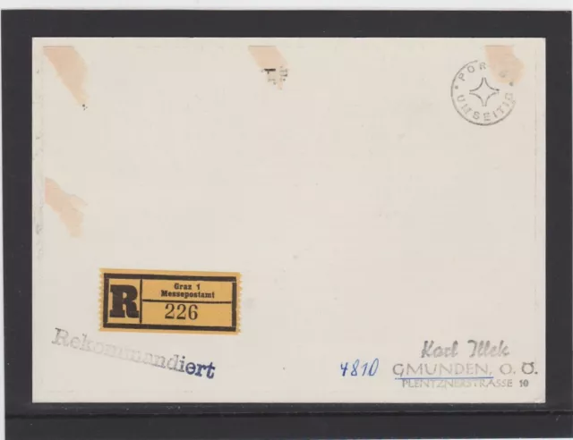 Merkur Karte ANK 1235 Josef Hoffmann  Phila-Archiv Ersttag FDC 1966 2