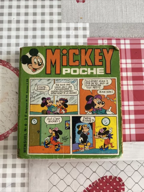 Mickey Poche N°6 . 1974 .