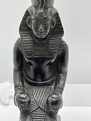 Egyptian Pharoh stone statue