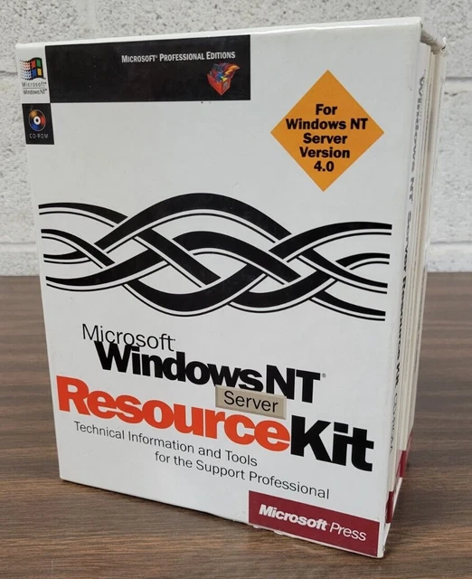Resource Kit Microsoft Windows NT Server Version 4.0 ISBN 1-57231-344-7 with CD