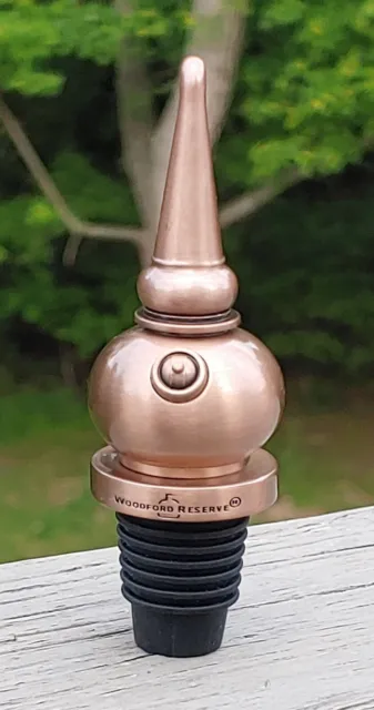 RARE Woodford Reserve Bourbon Whiskey Copper Still Bottle Stopper