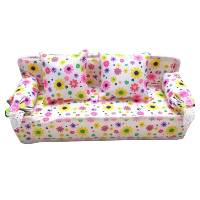 Mini Sofa Sofa Chair Dolls House Accessory Furniture Gift 1pc 20*7*7.5cm