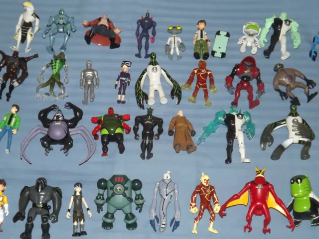 Rare Ben 10 Ten Characters Action Figures Smaller 4" Toy Multi Listing