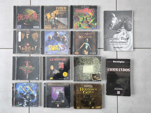 LOT 18 ANCIENS Jeux Vintage Pc EUR 54,00 - FR