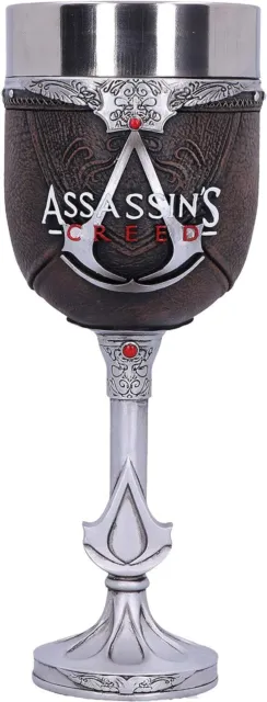 Nemesis Now Officially Licensed Assassins Creed Brown Hidden Blade Game Goblet,
