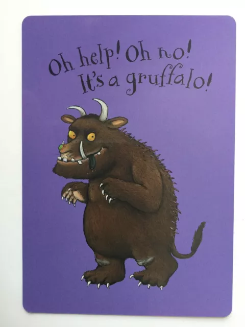 The Gruffalo Snap Replacement Card Julia Donaldson Oh Help On No It’s A Gruffalo