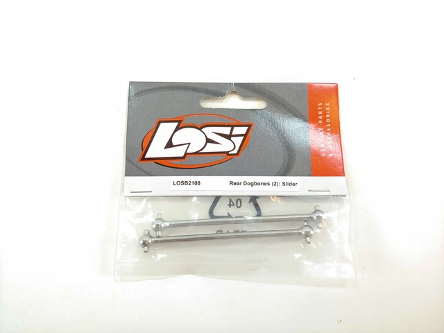 TEAM LOSI LOSB2108 REAR DOGBONES(2) SLIDER Alloy NEW