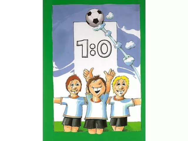 1:0 Fußballbuch personalisiertes Kinderbuch Fußballgeschenk für Fußballfans Buch