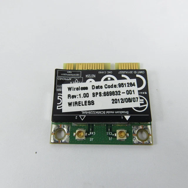 HP PROBOOK 6470B 6570B Ordinateur Portable Wifi Module Wlan Pcb