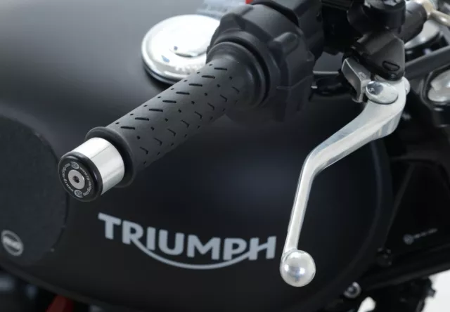 Triumph Street Twin 2016-2018 R&G Bar End Sliders BE0104BK