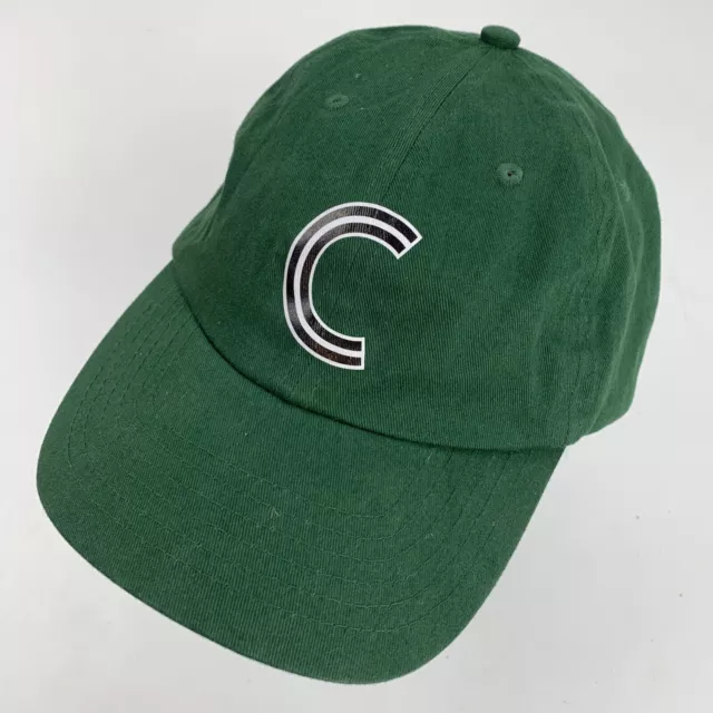 Unknown Letter C Green Ball Cap Hat Adjustable Baseball