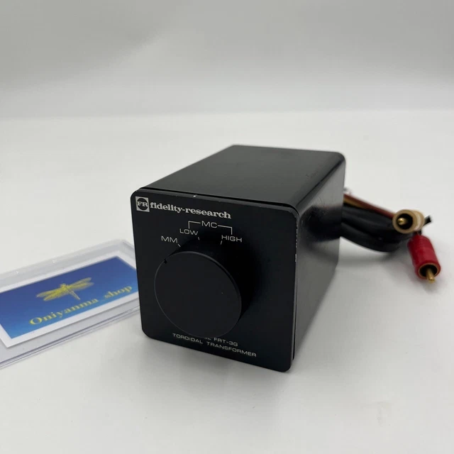 FIDELITY-RESEARCH FRT-5 MM/MC Step-up Transformer Used from