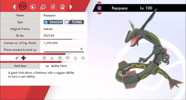 Pokemon Sword and Shield Shiny Kartana 6IV-EV Trained