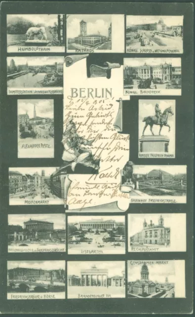 Germany - Greetings Berlin Rugen Pillnitz Vintage Postcards