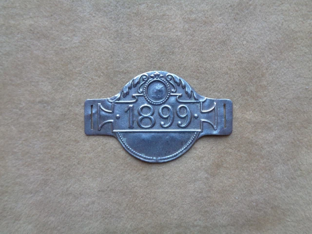 Ancien Support De Plaque Fiscale Pour Vélo - Pissotte Vendée - France