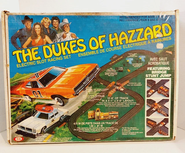 VTG 1981 IDEAL The Dukes of Hazzard Slot Car Set not tested no cars 44.99 PicClick CA