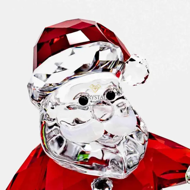 Swarovski Christmas Xmas Santa Claus with Gift Bag 5539365 2